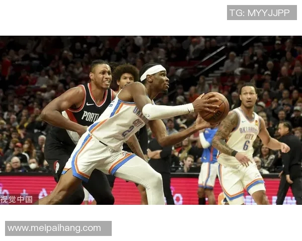 雷霆队大胜开拓者队，晋级西部半决赛，震撼全场